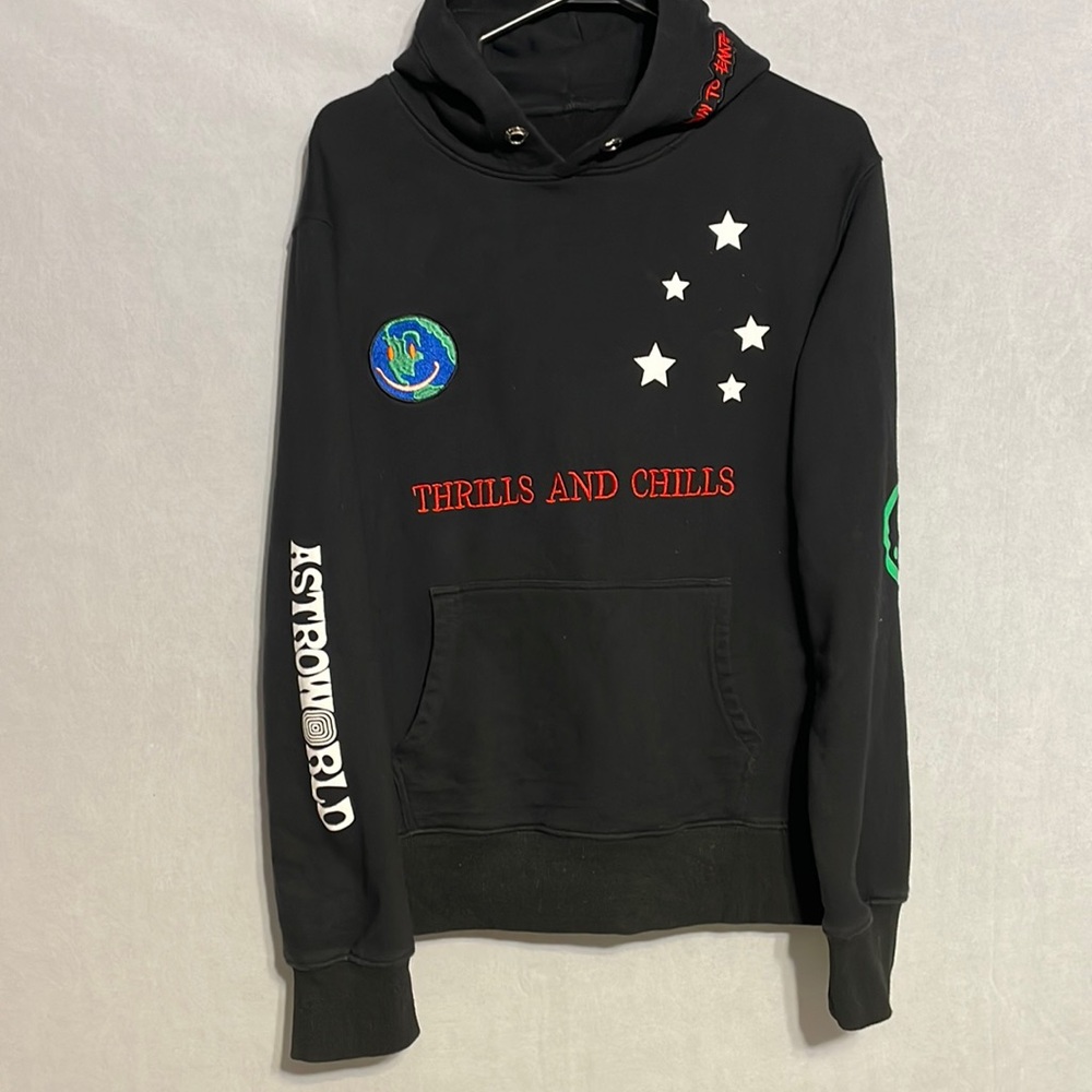 Travis Scott Astroworld Thrills and Chills Hoodie